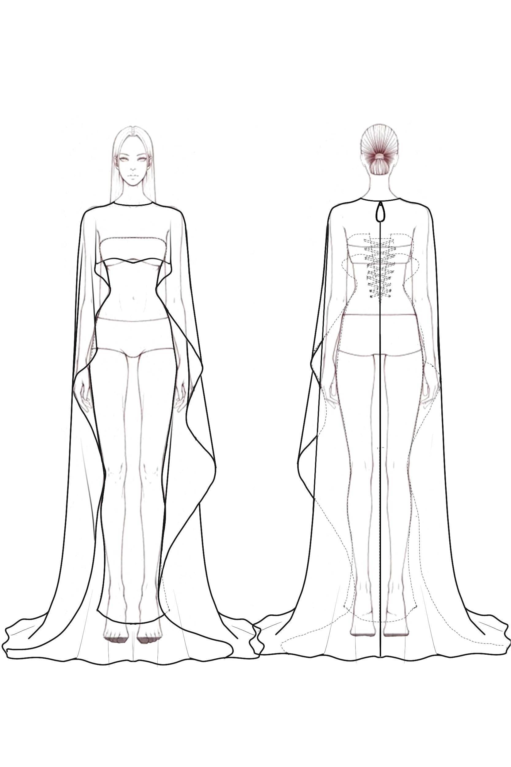 Evening Formal Outfit Sets Dress​​ Black White Crew Neck Sheath Maxi Dress