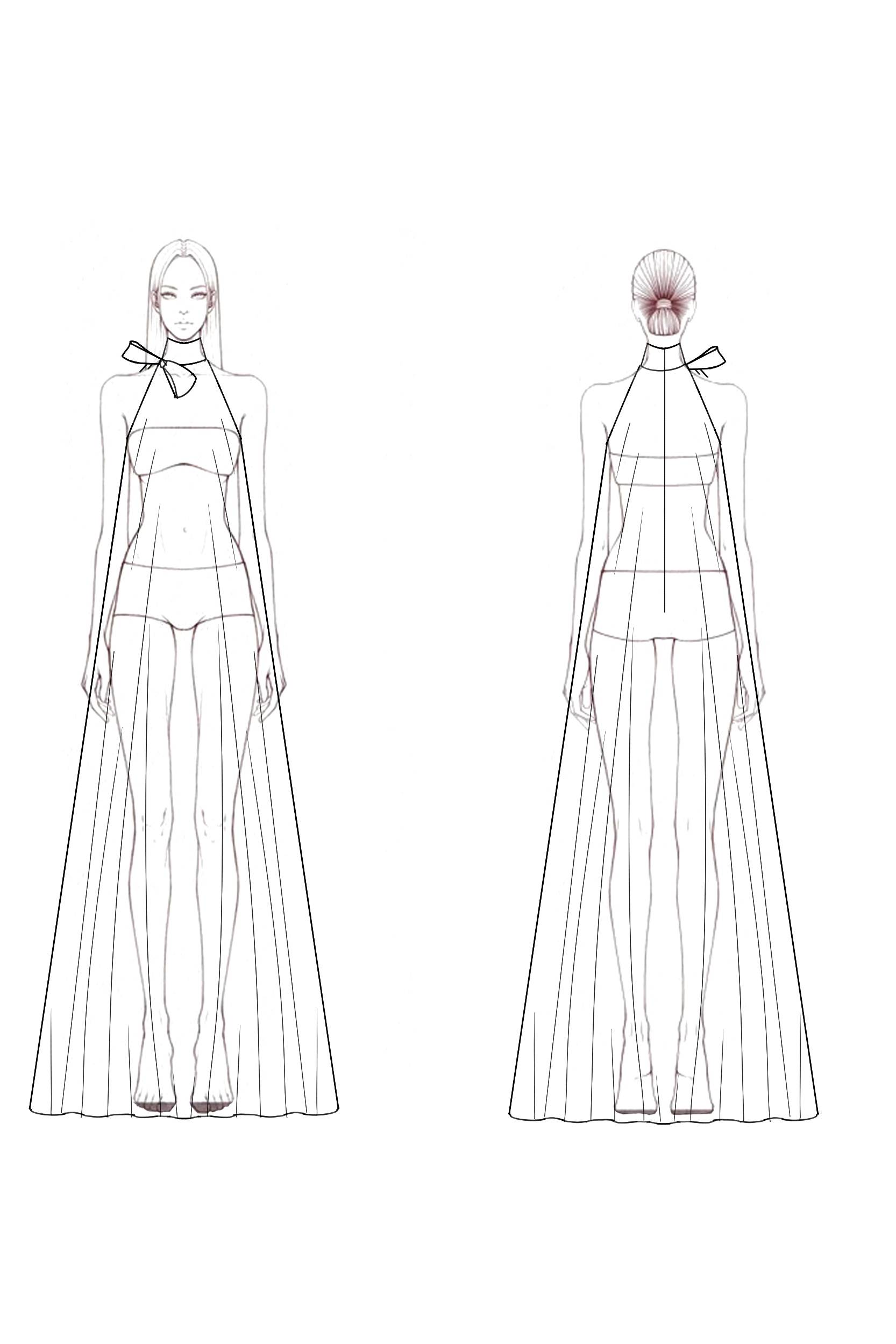 ​Party Vacation Swing Dress Red Stand Collar Maxi Dress