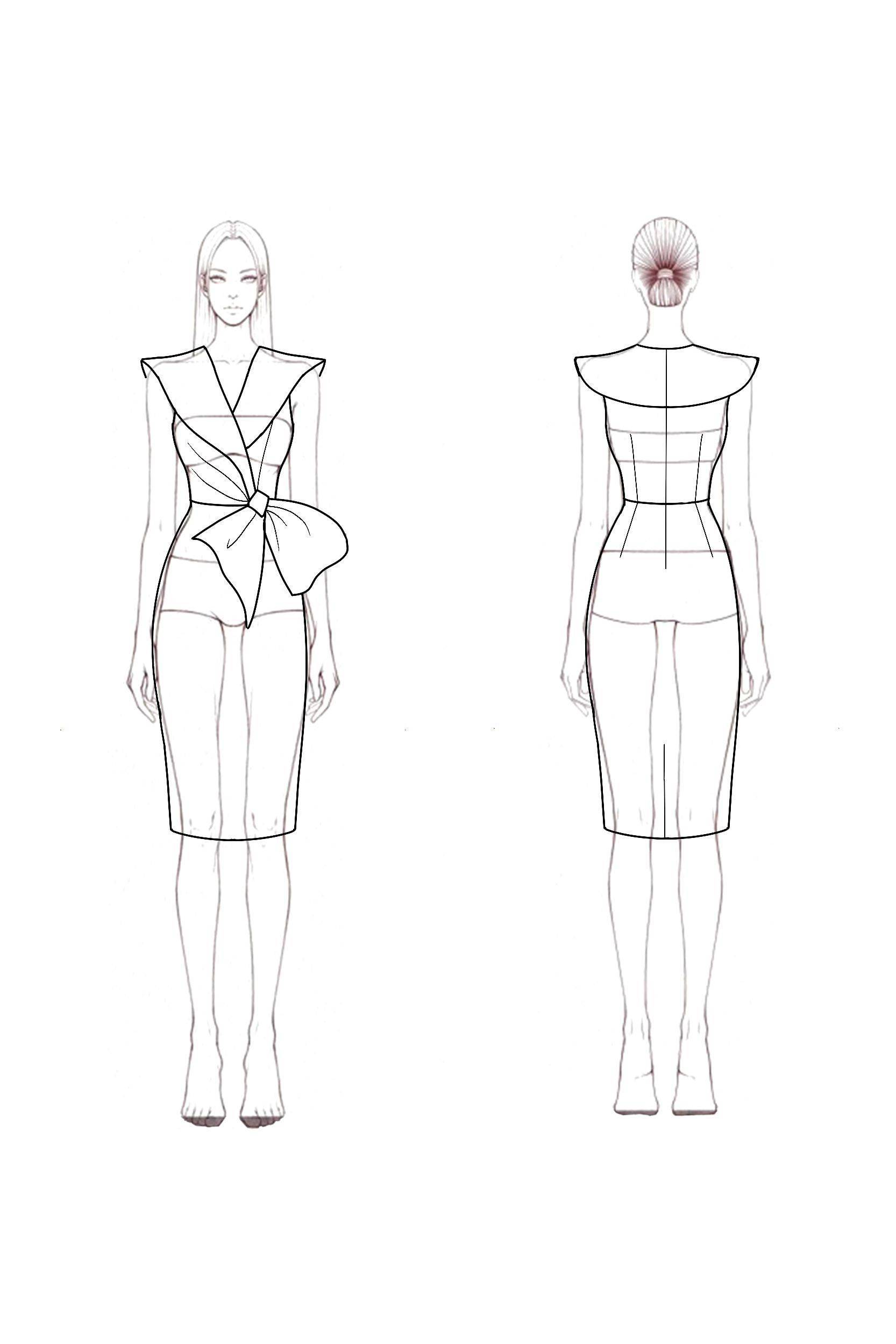 ​Cocktail​ Satin Dress​ Pink V Neck Bow Knee Dress