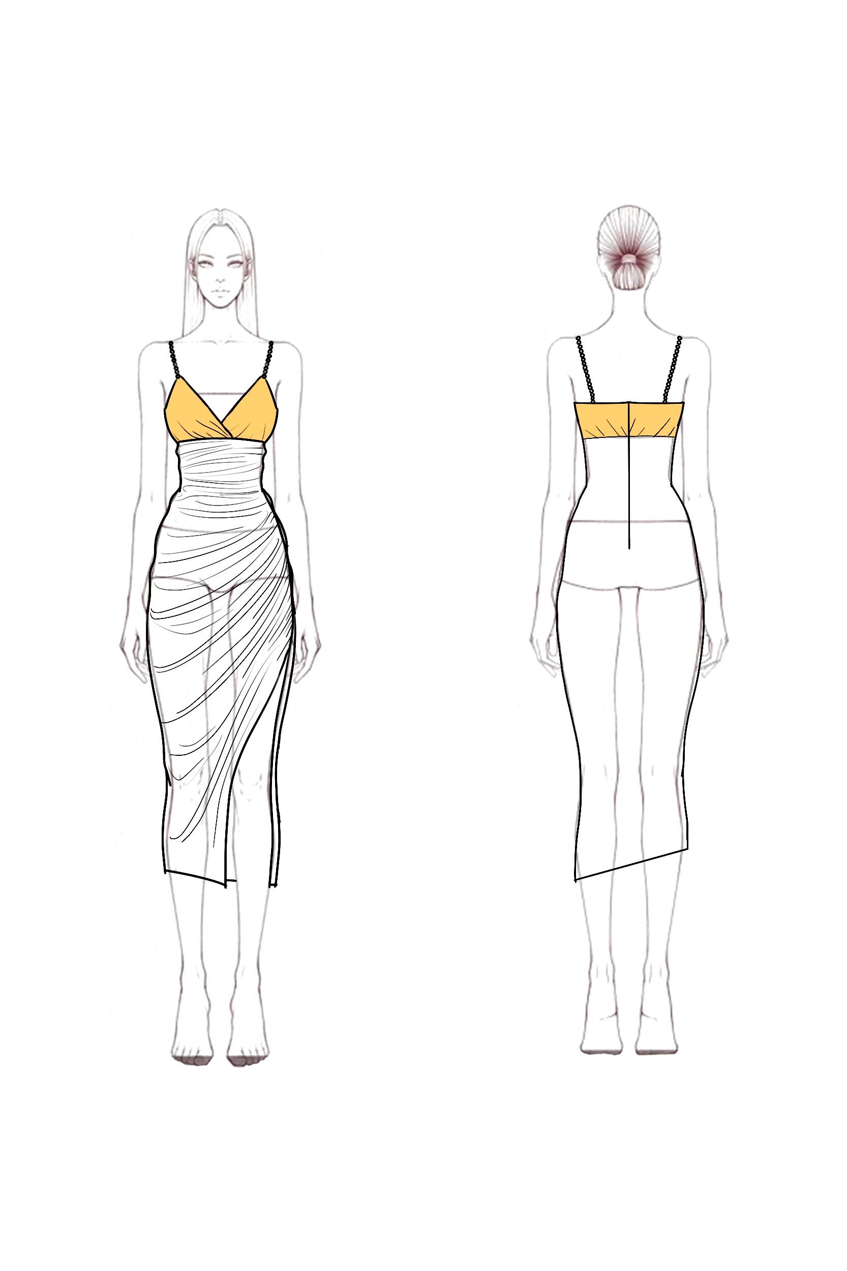 ​Homecoming​ Party Dress​​ Golden Spaghetti Strap Sequin Knee Dress