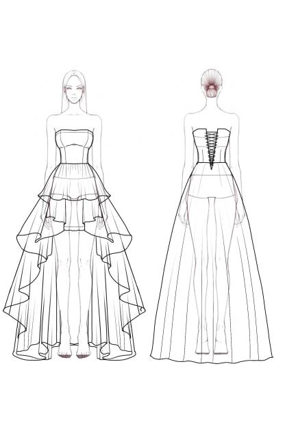 Homecoming Party Satin Dress​​ White Strapless Plus High Low Mini Dress