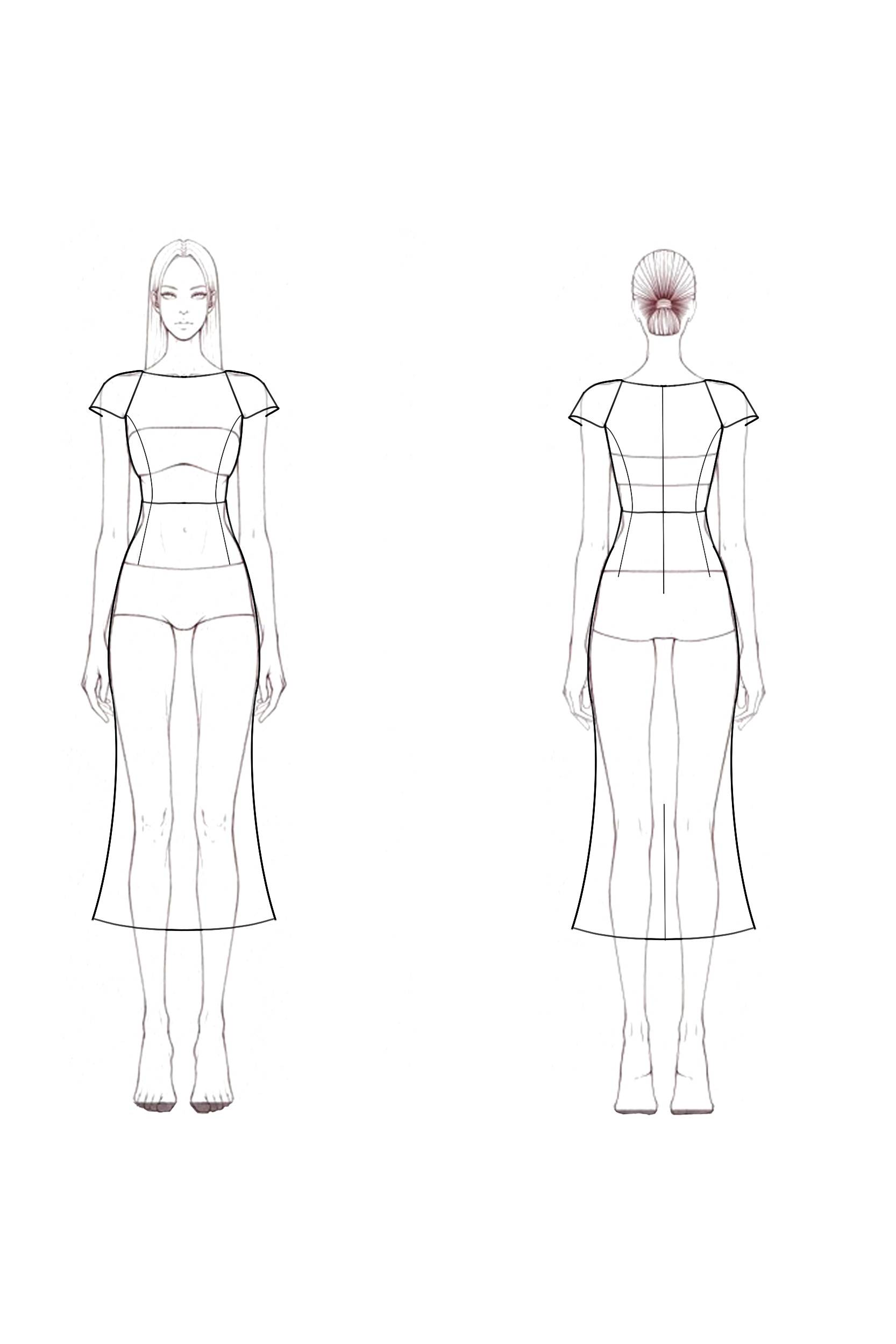 Fall Wedding Guest Dress Pink Crew Neck Midi Mermaid Sheath Dress