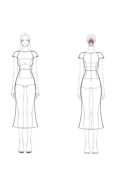 Fall Wedding Guest Dress Pink Crew Neck Midi Mermaid Sheath Dress