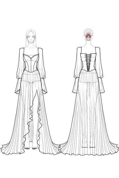 Boho Dress Brown V Neck Lace Slit Maxi Dress