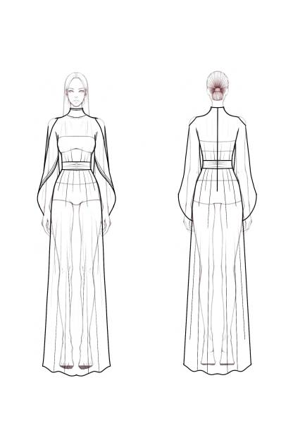 Formal Evening Dress Green Stand Neck Velvet Maxi Dress