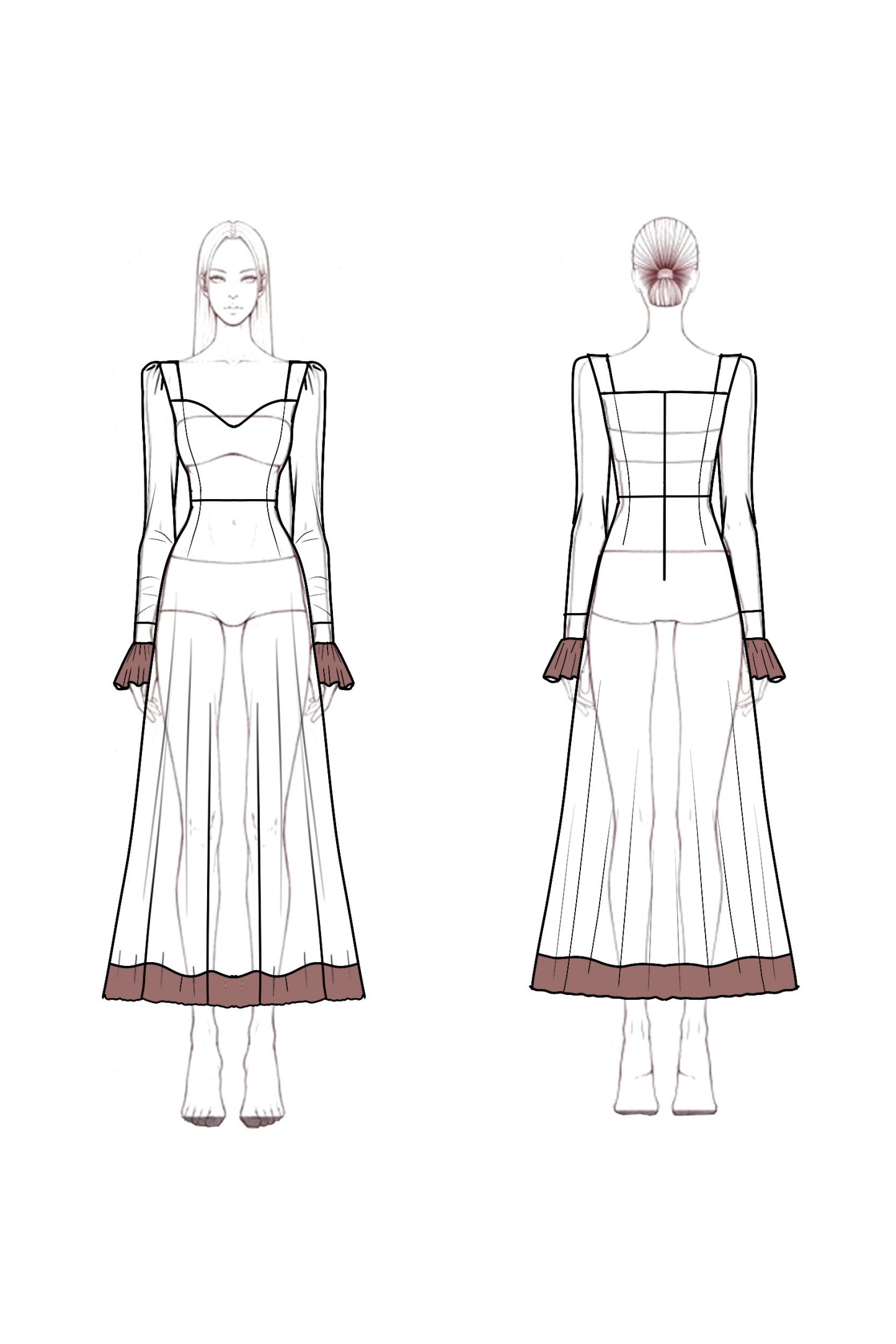 Fall Wedding Guest Dress Dress Velvet Burgundy Lace Maxi Dress