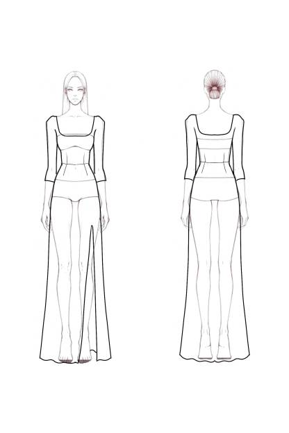 Formal Evening Dress Burgundy Square Neck Velvet Maxi Dress