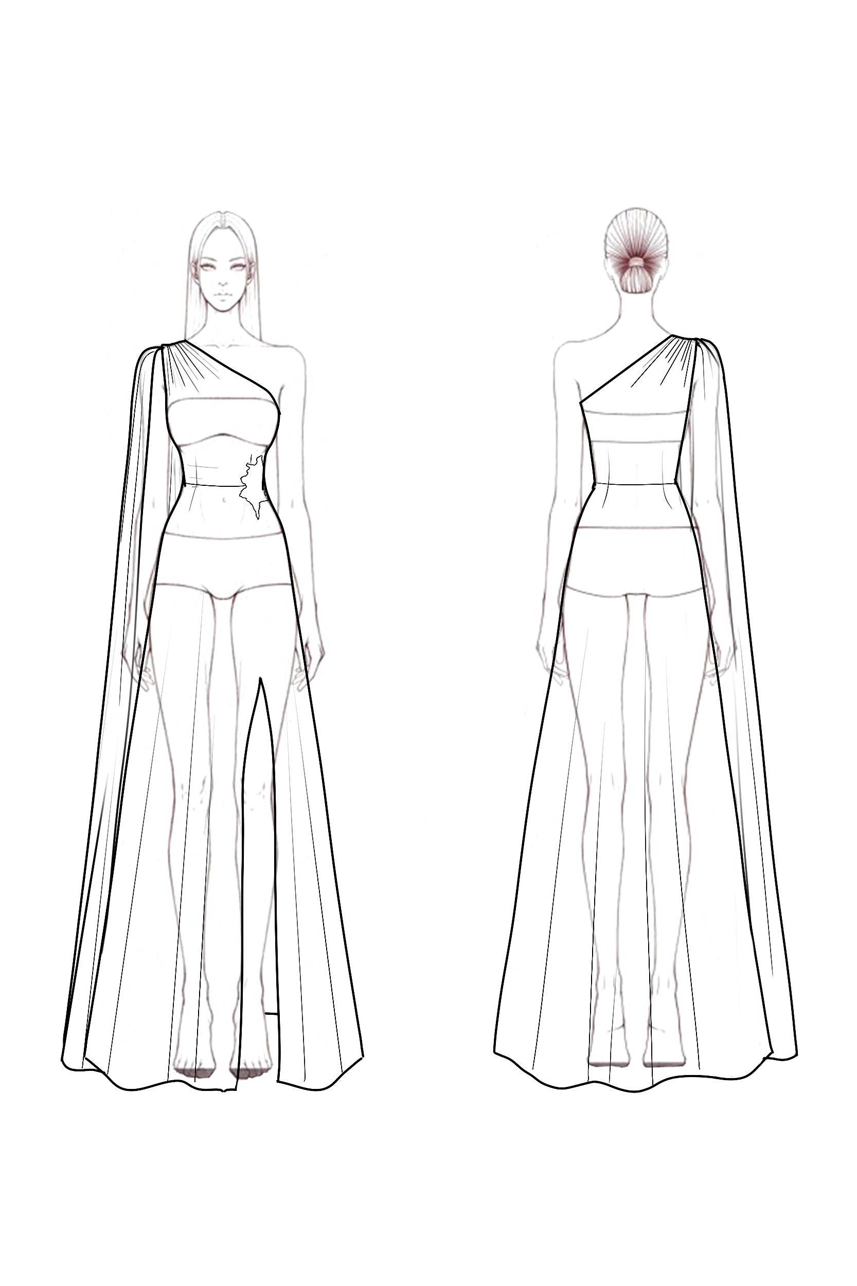 Formal Evening Dress Burgundy One Shoulder Slit Maxi Mother of the Bride Dress