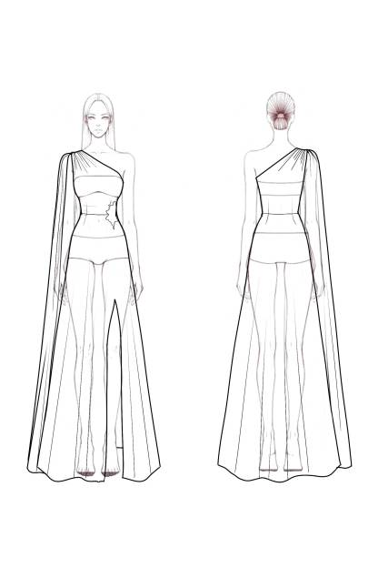 Formal Evening Dress Burgundy One Shoulder Slit Maxi Mother of the Bride Dress