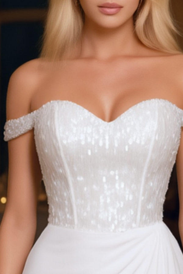 Cocktail Tea Party Dress White Strapless Sleeveless Mini Dress