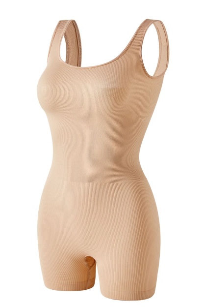 Shapewear for Women Bodysuit Mid Thigh Butt Lifter Body Shaper Shorts