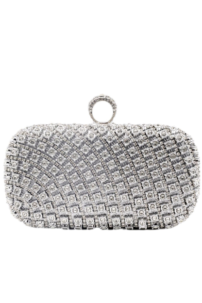 Diamond-Studded Party Bag Handbag