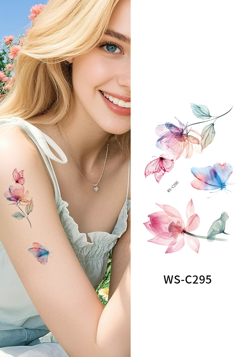 Premium Temporary Tattoo Decals – Sweatproof & Long Lasting