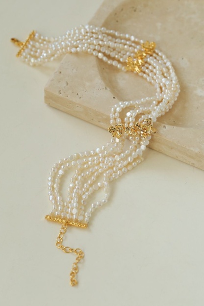 Bride Necklace Choker Earrings Imitation Pear For Weeding