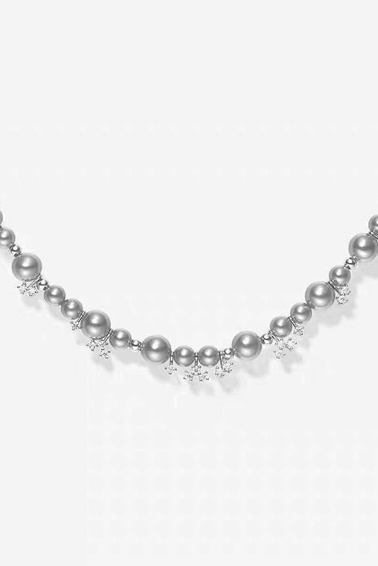 Bride Necklace Choker Imitation Pear For Weeding