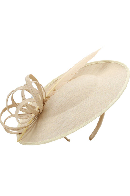 Tea Party Hats Flower Wedding Headband Hair Clip 