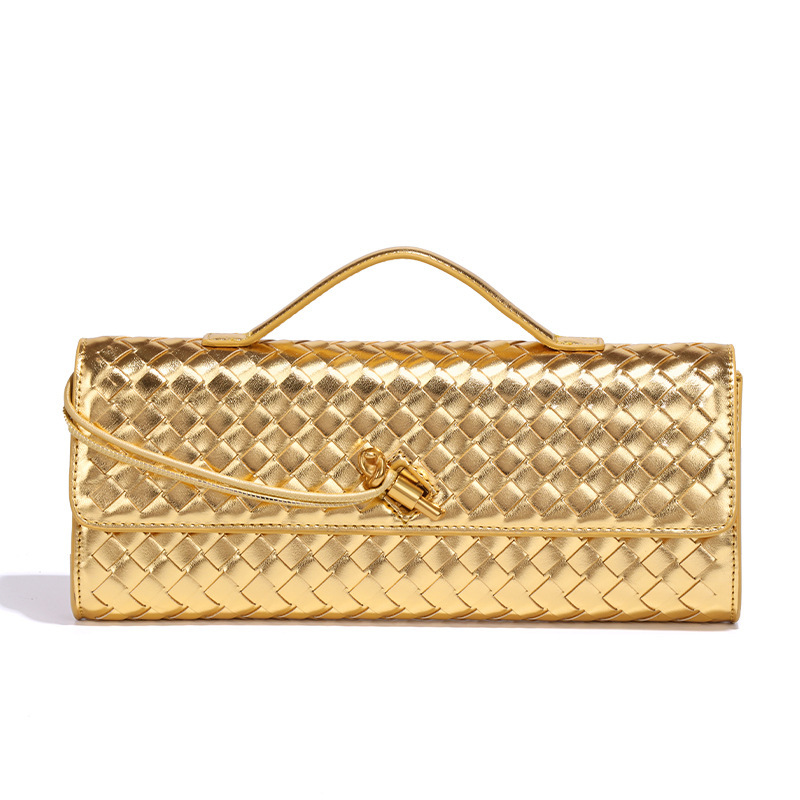 Party Strawr Baguette Bag Crossbody Chain Handbag