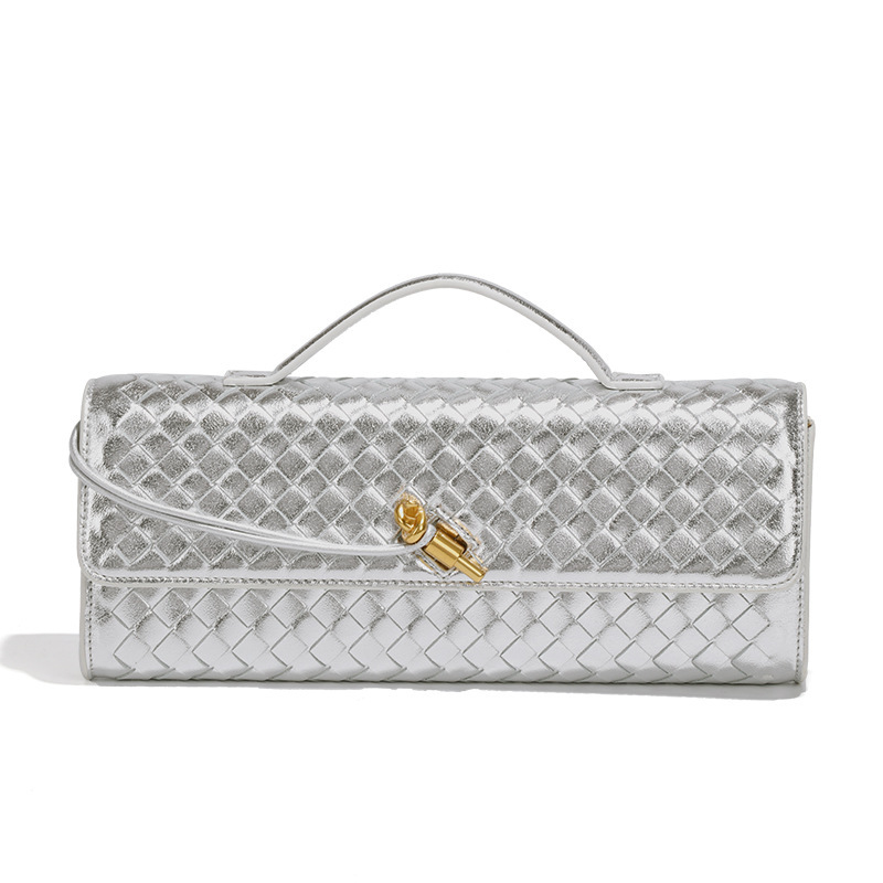 Party Strawr Baguette Bag Crossbody Chain Handbag