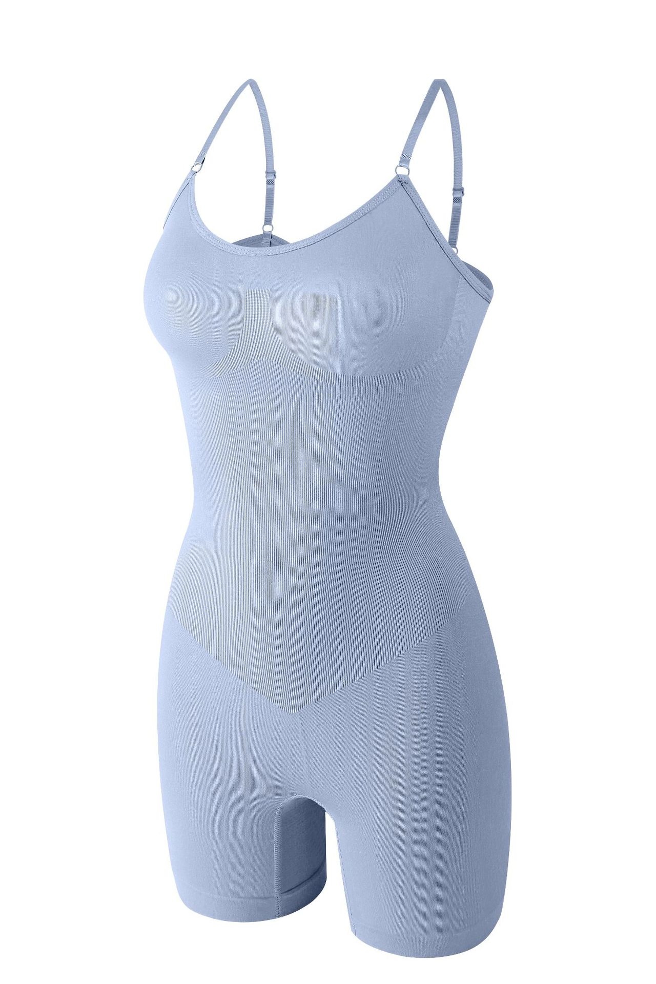 Shapewear for Women Bodysuit Mid Thigh Butt Lifter Body Shaper Shorts