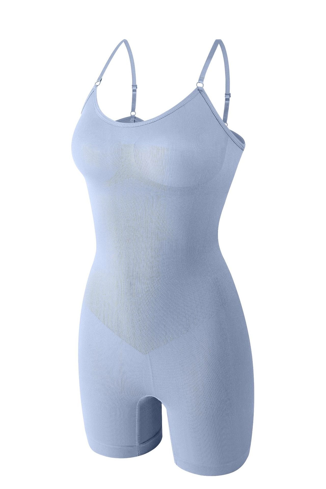 Shapewear for Women Bodysuit Mid Thigh Butt Lifter Body Shaper Shorts