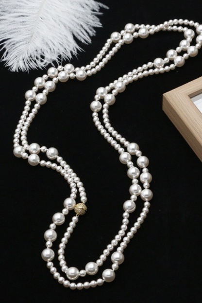 Bride Necklace Choker Earrings Imitation Pear For Weeding