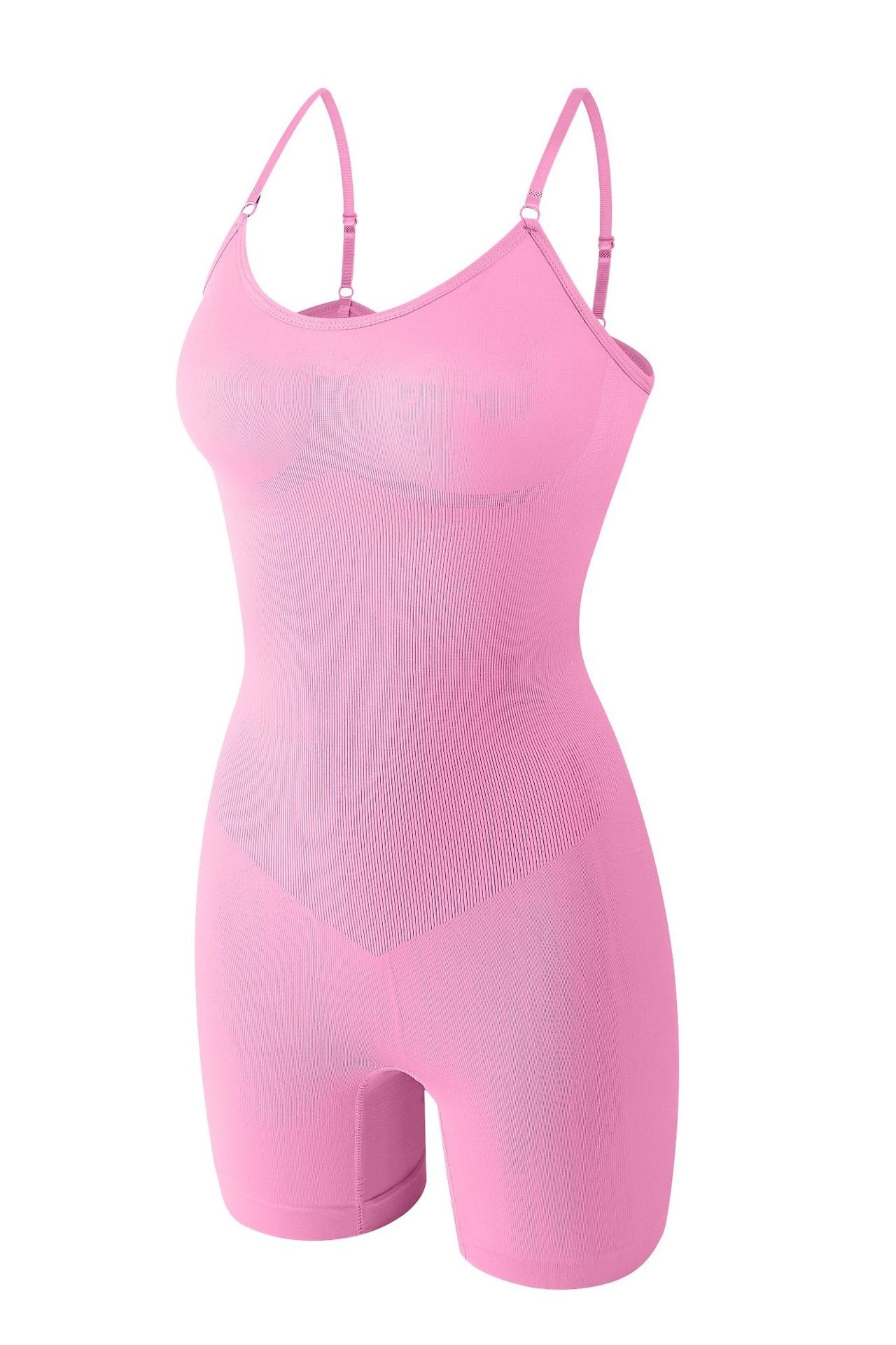 Shapewear for Women Bodysuit Mid Thigh Butt Lifter Body Shaper Shorts