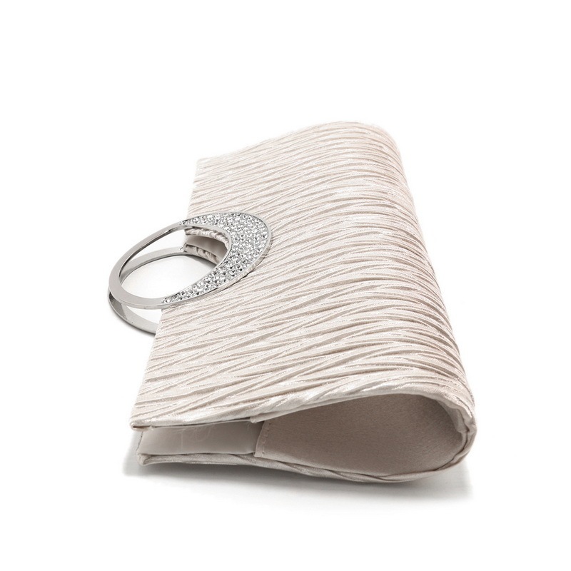 Envelope Party Bag Ruched Chain Handbag