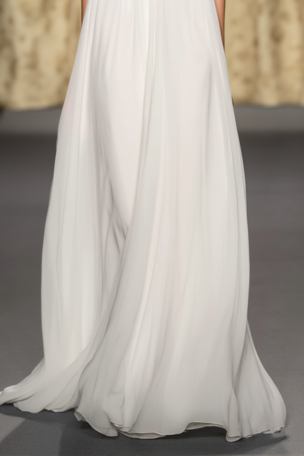 Formal Evening Dress White Halter Neck Maxi Dress