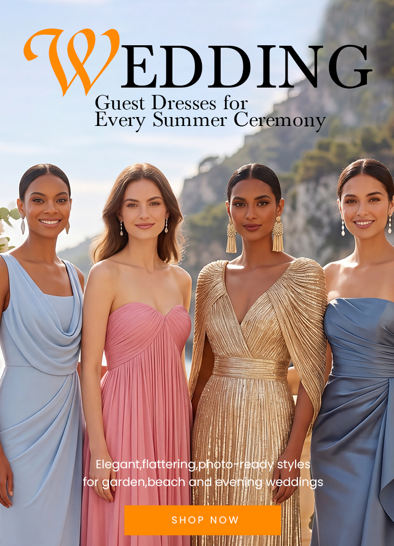 Chiclody wedding guest dresses for summer ceremonies