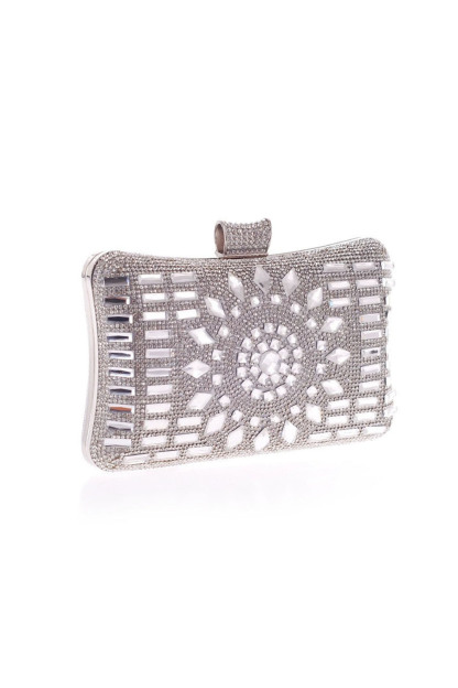 Women's Diamond Banquet Bag Chain Clutch Dress Bag