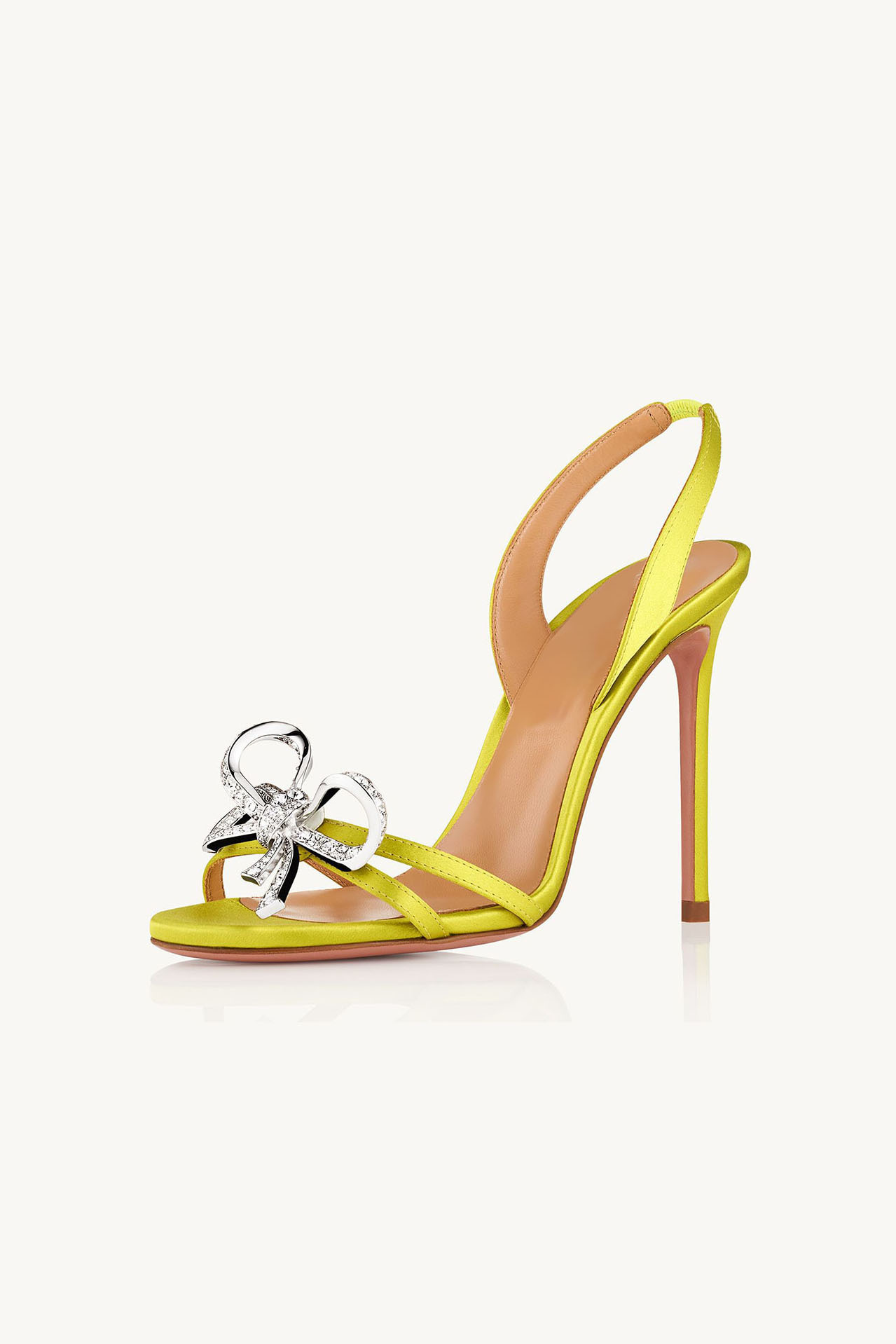 Prom Party High Heels Rhinestone Bowknot Sandals 10cm