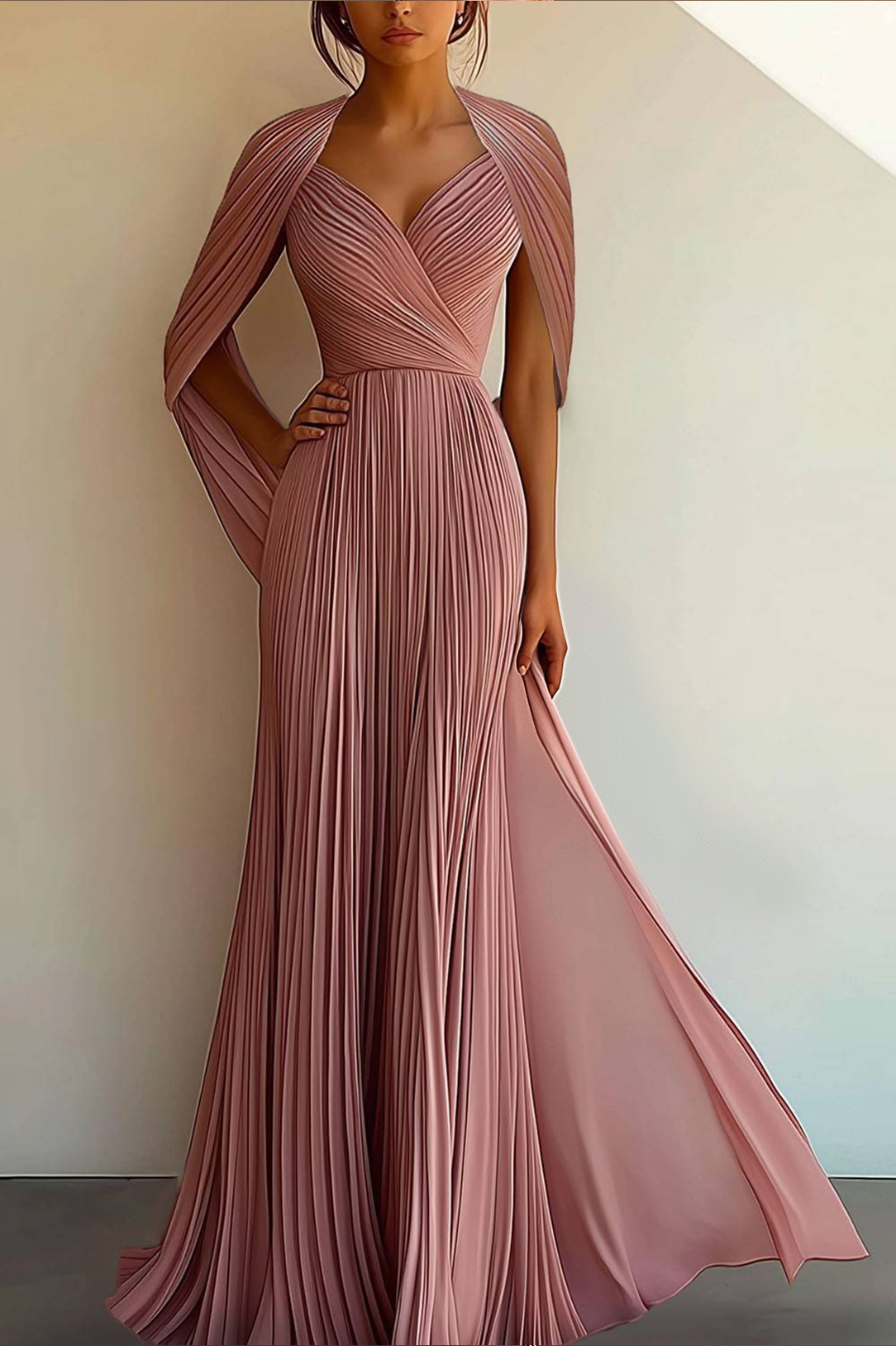 Party Formal Dress Cape Black White Color Block Pearl Boat Neck Maxi D