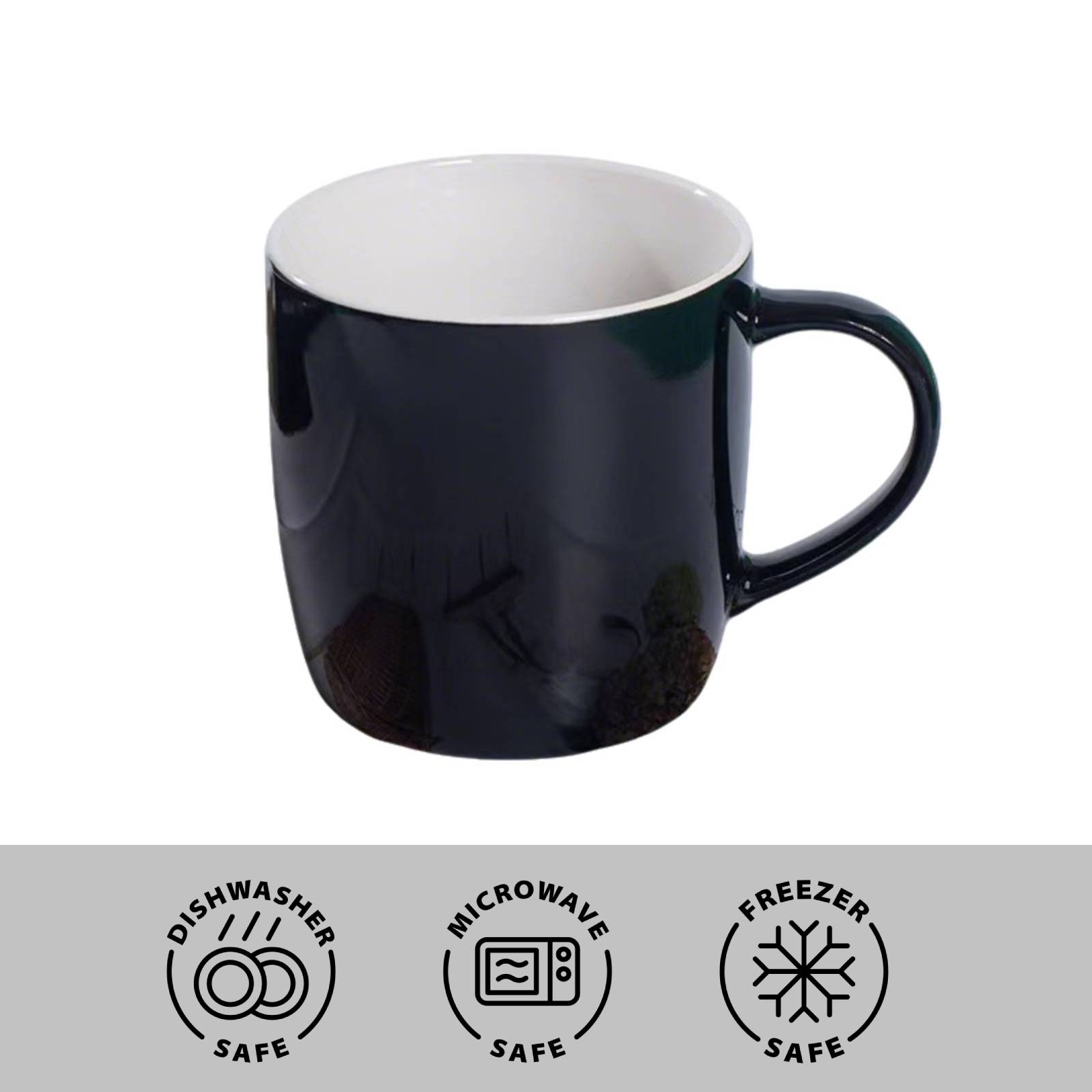 black coffee mugs