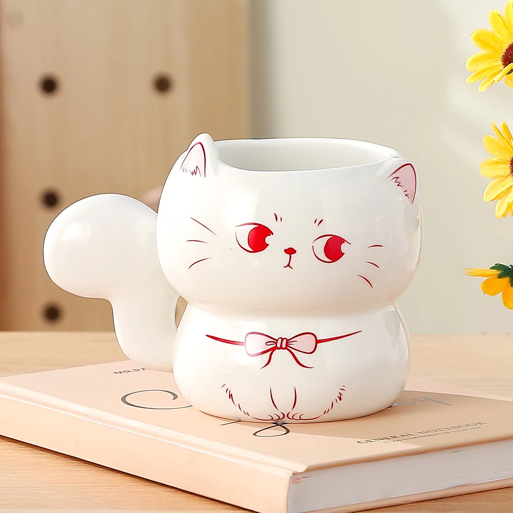 cute cat mug