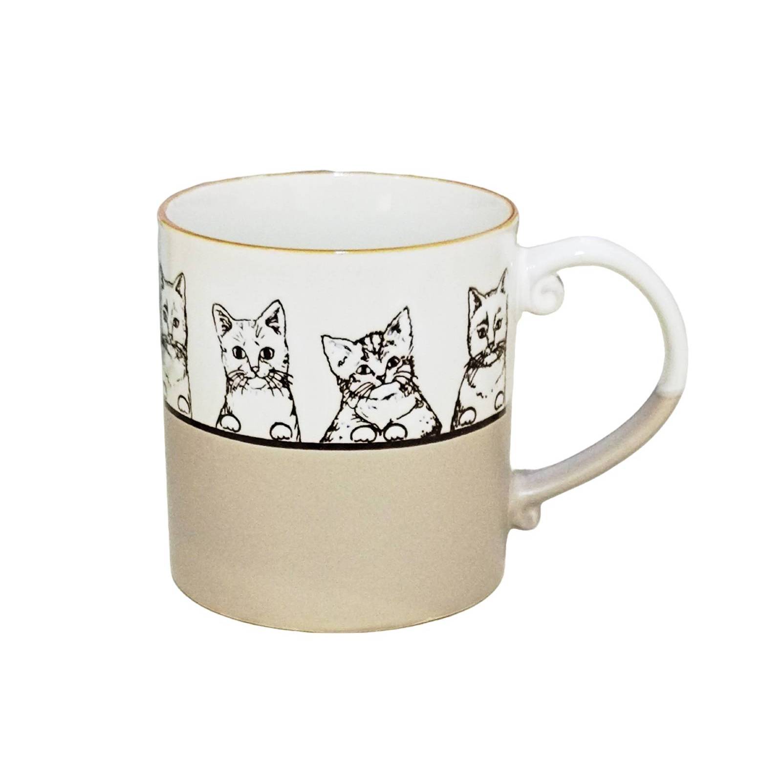 Cat Cartoon Vector Mug