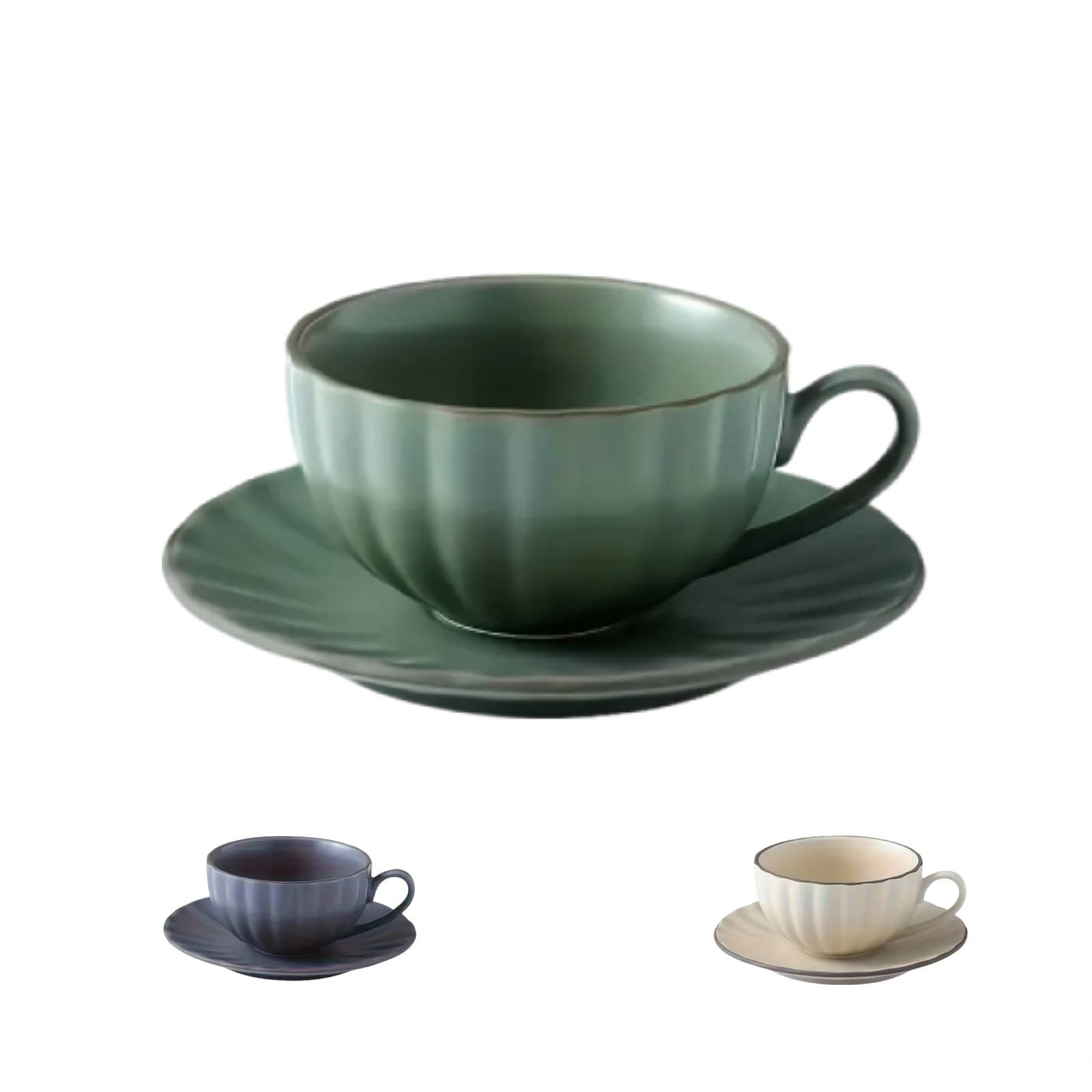 Espresso Cup Ceramic 7oz - Elegant, Dishwasher & Microwave Safe