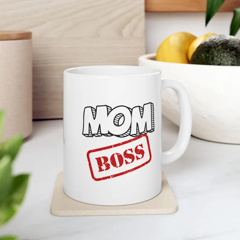 Boss Mom Mug - 11oz Ceramic Coffee Mug