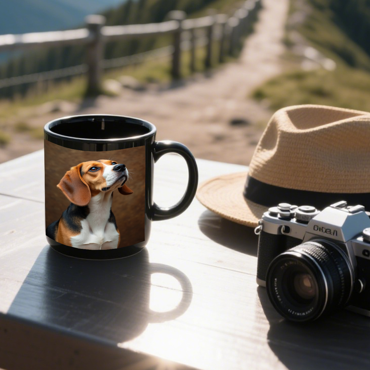 Black Beagle Mug image 7