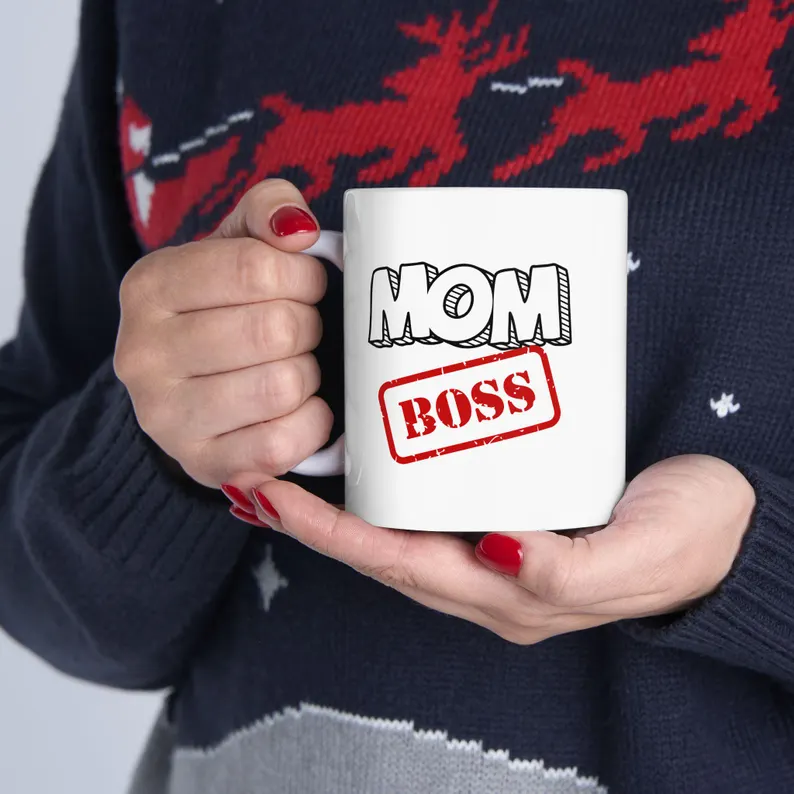Boss Mom Mug - 11oz Ceramic Coffee Mug