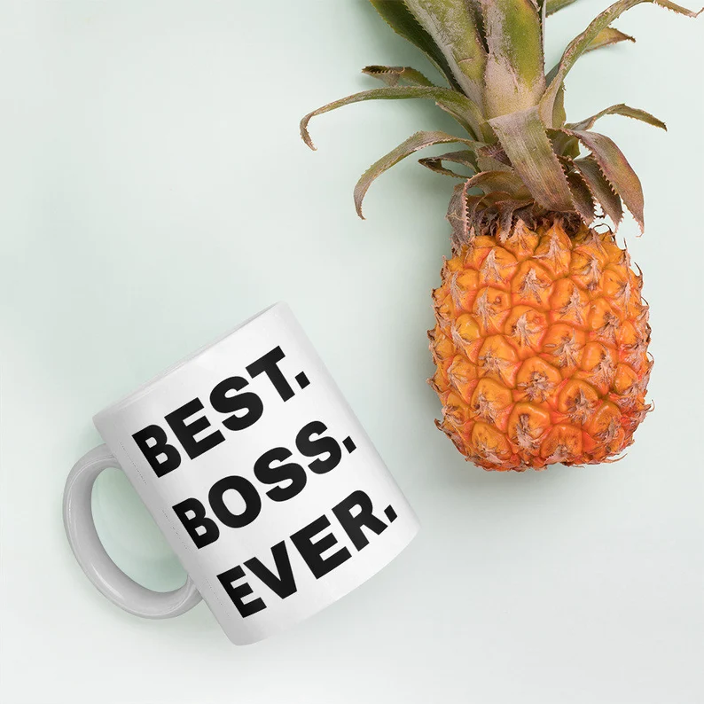 Best Boss Ever Mug - 11oz Ceramic Coffee Mug