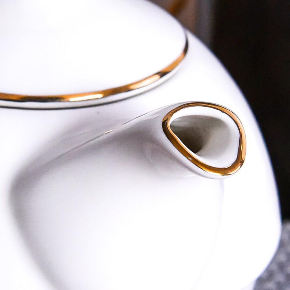 Tea set for one shown as a complete personal tea service