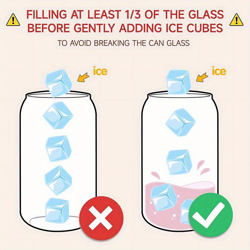 glass cup with lid and straw