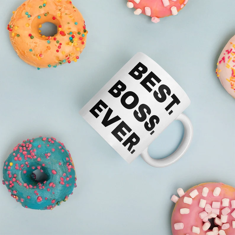 Best Boss Ever Mug - 11oz Ceramic Coffee Mug