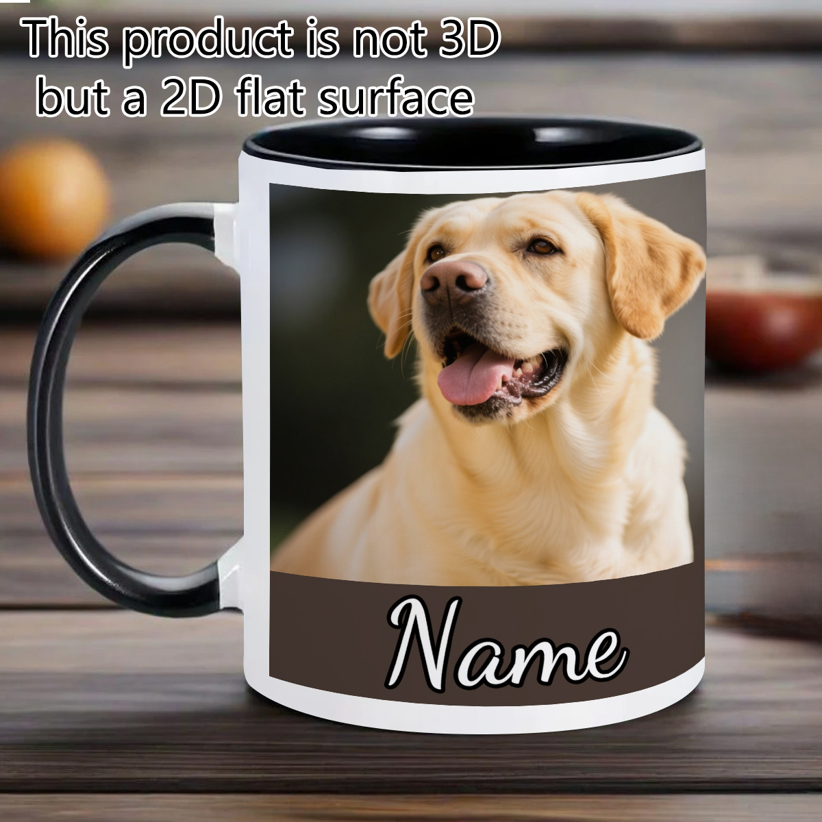 Personalized Golden Retriever mug for gifts