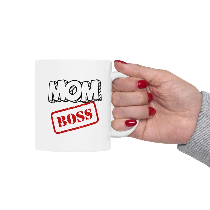 Boss Mom Mug - 11oz Ceramic Coffee Mug