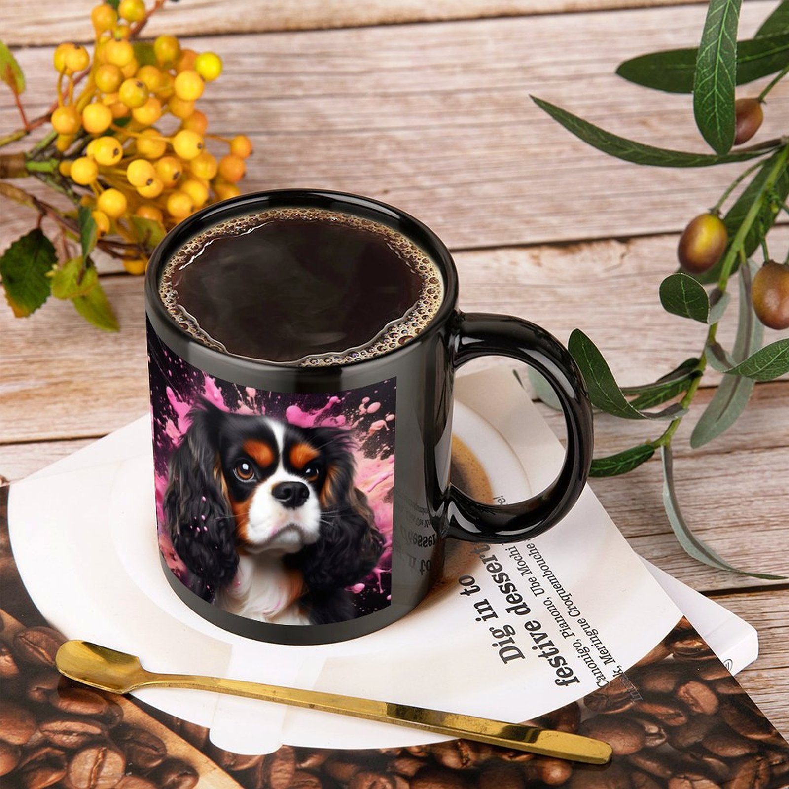 Cavalier King Charles mug gift for dog lovers