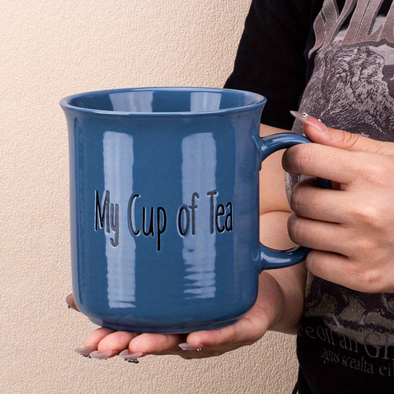 Oversized Ceramic Coffee Mugs - 25oz Large Capacity