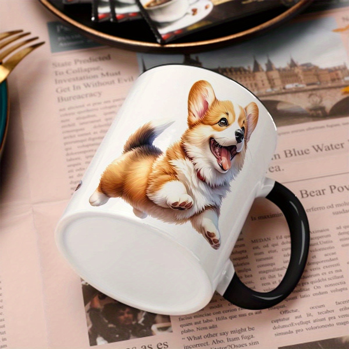 Corgi coffee mug daily drinkware