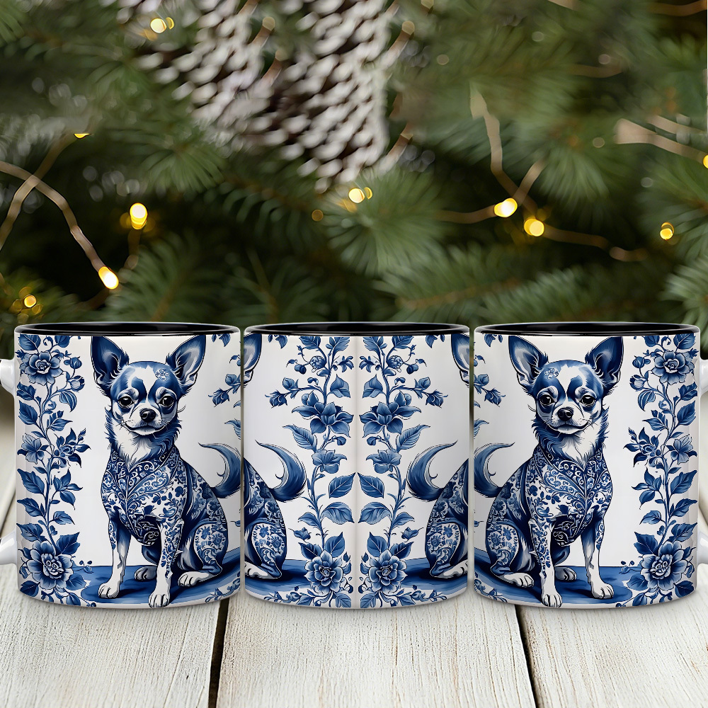 Chihuahua Design Coffee Mug image 10