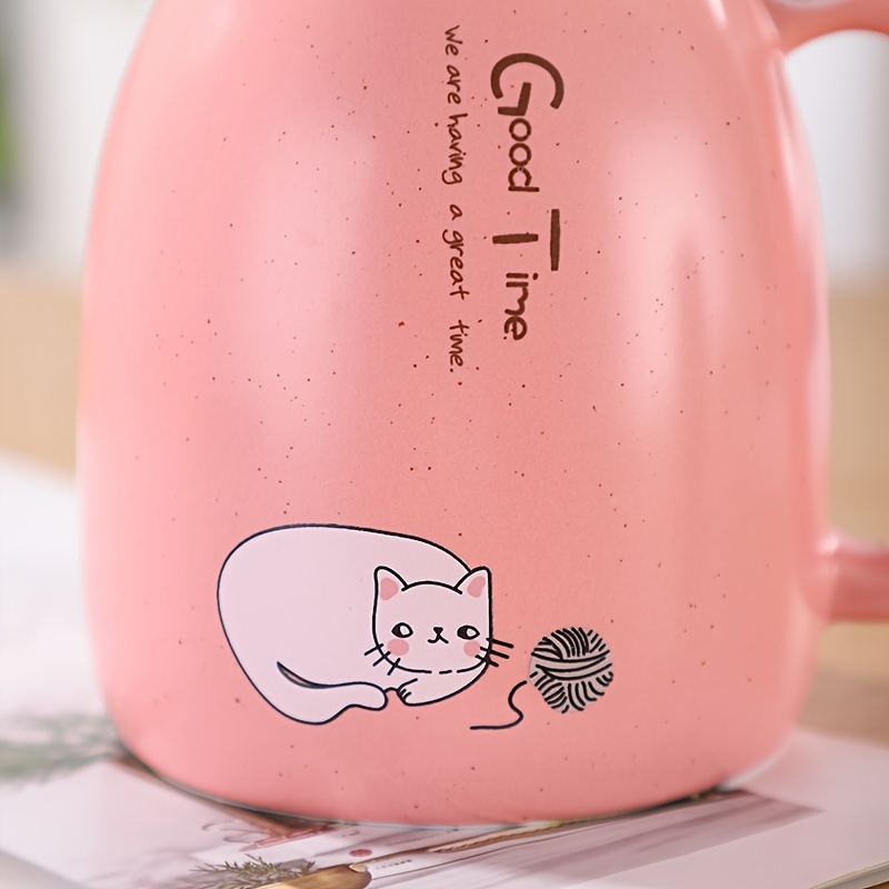 Cat on a Mug - Ceramic 15oz Coffee Cup for Cat Lovers